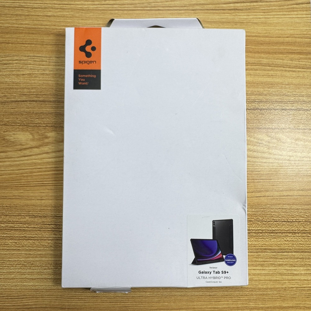 Spigen [Ultra Hybrid Pro] Case For Galaxy Tab S9 Plus +‎ Black ACS07076